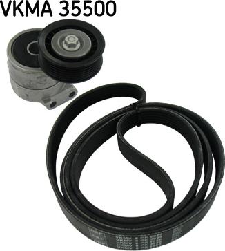 SKF VKMA 35500 - Комплект пистов ремък vvparts.bg