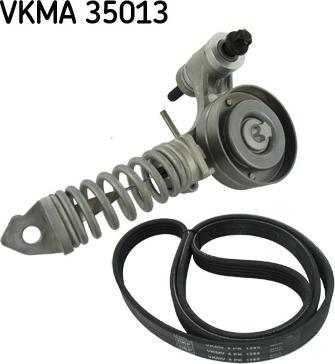 SKF VKMA 35013 - Комплект пистов ремък vvparts.bg