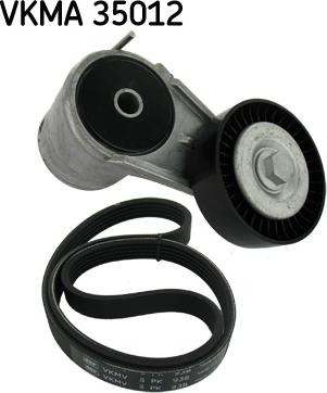 SKF VKMA 35012 - Комплект пистов ремък vvparts.bg