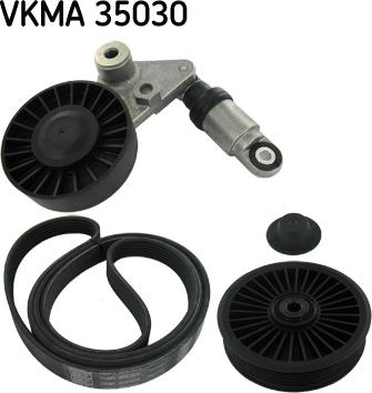 SKF VKMA 35030 - Комплект пистов ремък vvparts.bg