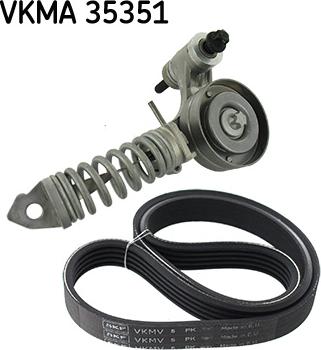 SKF VKMA 35351 - Комплект пистов ремък vvparts.bg