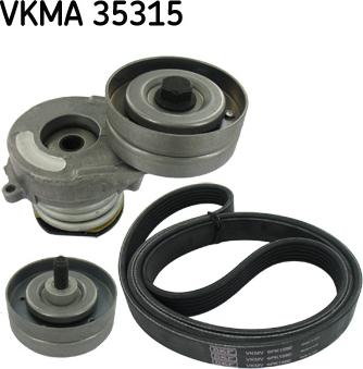 SKF VKMA 35315 - Комплект пистов ремък vvparts.bg