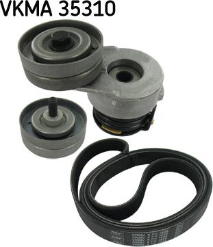 SKF VKMA 35310 - Комплект пистов ремък vvparts.bg