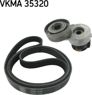 SKF VKMA 35320 - Комплект пистов ремък vvparts.bg
