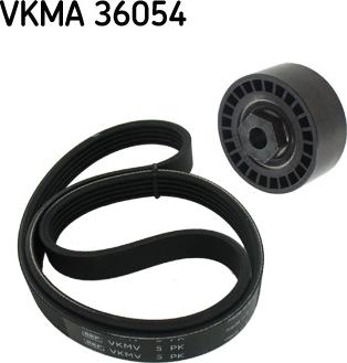 SKF VKMA 36054 - Комплект пистов ремък vvparts.bg