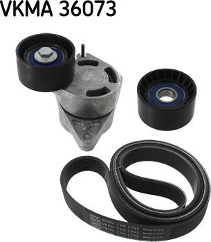 SKF VKMA 36073 - Комплект пистов ремък vvparts.bg