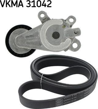 SKF VKMA 31042 - Комплект пистов ремък vvparts.bg