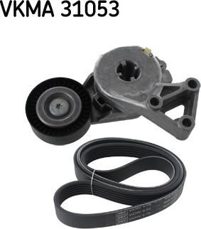 SKF VKMA 31053 - Комплект пистов ремък vvparts.bg