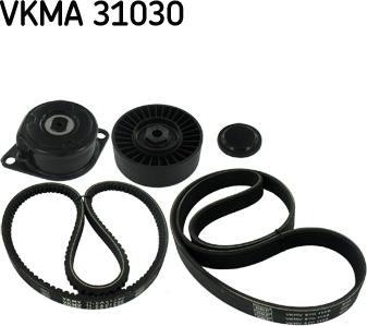 SKF VKMA 31030 - Комплект пистов ремък vvparts.bg