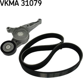 SKF VKMA 31079 - Комплект пистов ремък vvparts.bg