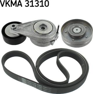 SKF VKMA 31310 - Комплект пистов ремък vvparts.bg