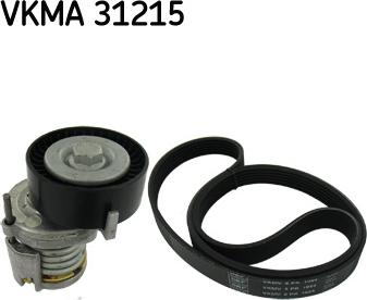 SKF VKMA 31215 - Комплект пистов ремък vvparts.bg