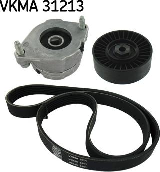 SKF VKMA 31213 - Комплект пистов ремък vvparts.bg