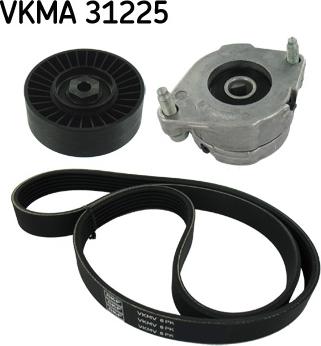 SKF VKMA 31225 - Комплект пистов ремък vvparts.bg