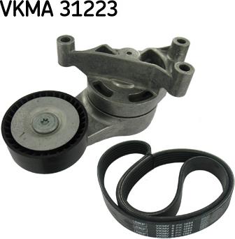 SKF VKMA 31223 - Комплект пистов ремък vvparts.bg