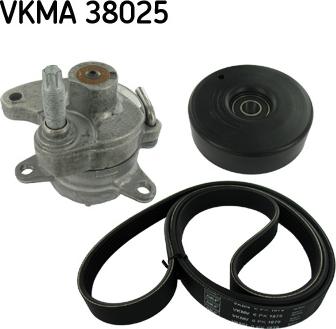 SKF VKMA 38025 - Комплект пистов ремък vvparts.bg