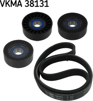 SKF VKMA 38131 - Комплект пистов ремък vvparts.bg