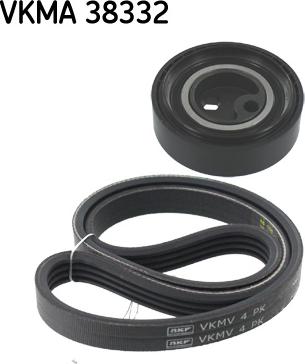 SKF VKMA 38332 - Комплект пистов ремък vvparts.bg