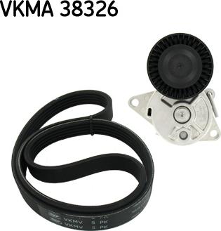 SKF VKMA 38326 - Комплект пистов ремък vvparts.bg