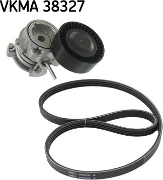 SKF VKMA 38327 - Комплект пистов ремък vvparts.bg