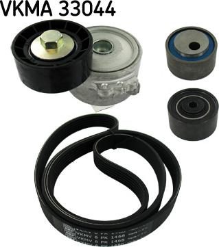 SKF VKMA 33044 - Комплект пистов ремък vvparts.bg