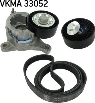 SKF VKMA 33052 - Комплект пистов ремък vvparts.bg