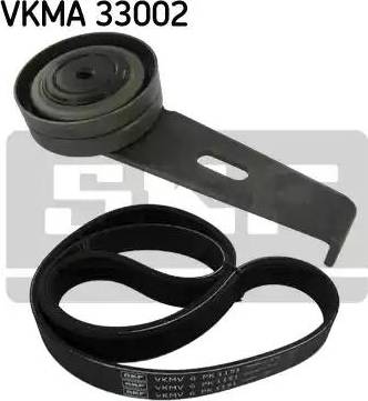 SKF VKMA 33002 - Комплект пистов ремък vvparts.bg