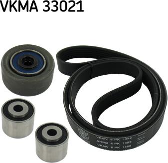 SKF VKMA 33021 - Комплект пистов ремък vvparts.bg