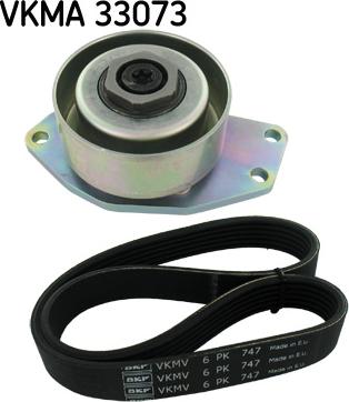 SKF VKMA 33073 - Комплект пистов ремък vvparts.bg