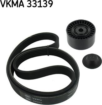 SKF VKMA 33139 - Комплект пистов ремък vvparts.bg