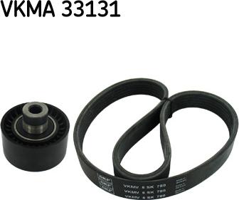 SKF VKMA 33131 - Комплект пистов ремък vvparts.bg