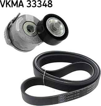 SKF VKMA 33348 - Комплект пистов ремък vvparts.bg