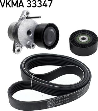 SKF VKMA 33347 - Комплект пистов ремък vvparts.bg