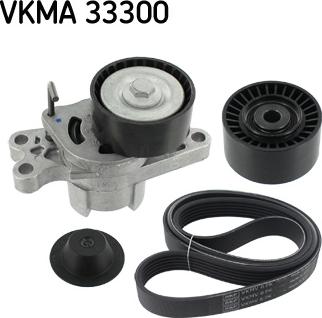 SKF VKMA 33300 - Комплект пистов ремък vvparts.bg
