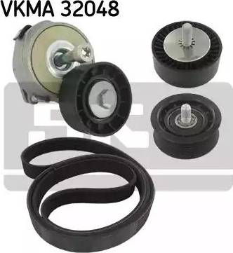 SKF VKMA 32048 - Комплект пистов ремък vvparts.bg