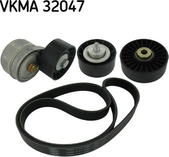 SKF VKMA 32047 - Комплект пистов ремък vvparts.bg