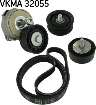 SKF VKMA 32055 - Комплект пистов ремък vvparts.bg