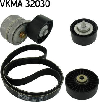SKF VKMA 32030 - Комплект пистов ремък vvparts.bg