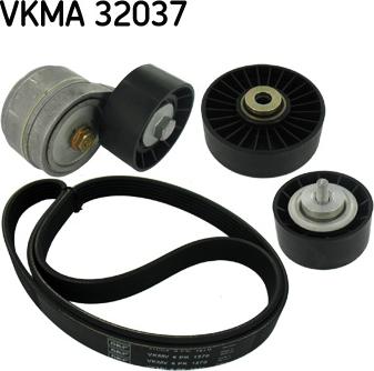 SKF VKMA 32037 - Комплект пистов ремък vvparts.bg