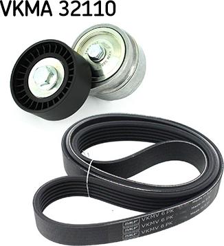 SKF VKMA 32110 - Комплект пистов ремък vvparts.bg