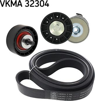 SKF VKMA 32304 - Комплект пистов ремък vvparts.bg