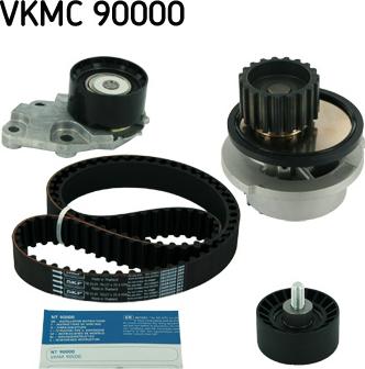 SKF VKMC 90000 - Водна помпа+ к-кт ангренажен ремък vvparts.bg