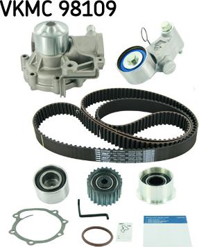 SKF VKMC 98109 - Водна помпа+ к-кт ангренажен ремък vvparts.bg