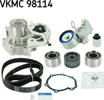 SKF VKMC 98114 - Водна помпа+ к-кт ангренажен ремък vvparts.bg