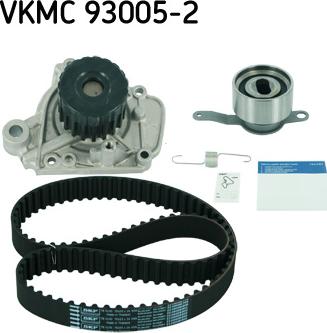 SKF VKMC 93005-2 - Водна помпа+ к-кт ангренажен ремък vvparts.bg
