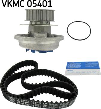 SKF VKMC 05401 - Водна помпа+ к-кт ангренажен ремък vvparts.bg