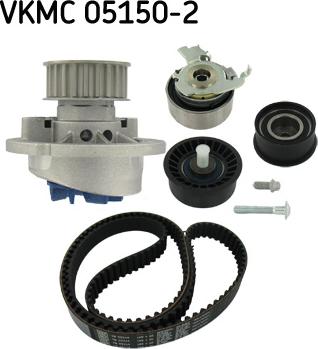 SKF VKMC 05150-2 - Водна помпа+ к-кт ангренажен ремък vvparts.bg