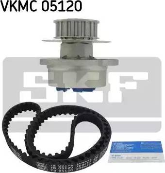 SKF VKMC 05120 - Водна помпа+ к-кт ангренажен ремък vvparts.bg