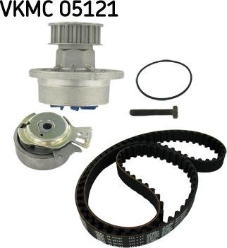 SKF VKMC 05121 - Водна помпа+ к-кт ангренажен ремък vvparts.bg