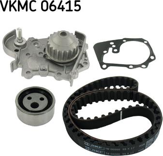 SKF VKMC 06415 - Водна помпа+ к-кт ангренажен ремък vvparts.bg